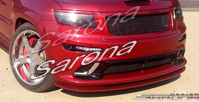 Custom Jeep Grand Cherokee  SUV/SAV/Crossover Front Lip/Splitter (2011 - 2016) - $290.00 (Part #JP-001-FA)